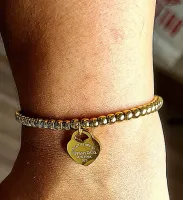 Pulseira de contas Tiffany&Co semijoia  - Foto 3