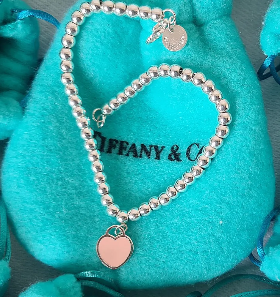 Pulseira de Contas  Tiffany&Co 