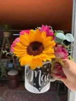 Caneca com Flores Naturais – Personalizada para Você! - Foto 2