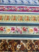  Tricoline Estampa Digital Barrado floral delicado - Foto 2