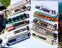 Pulseira de algodão Dior 1