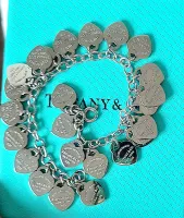 Pulseira multi corações Tiffany&Co semijoia.  - Foto 5