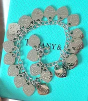 Pulseira multi corações Tiffany&Co semijoia.  - Foto 6