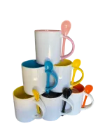  CANECA RETA COM COLHER  - Foto 6