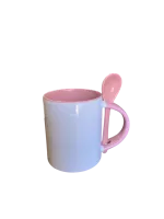  CANECA RETA COM COLHER  - Foto 3