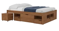 Cama Charme Queen Amêndoa-Links