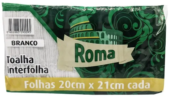 PAPEL INTERFOLHA BRANCO 20X21 - ROMA