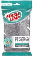 ESPONJA MULTIUSO POLIESTER - QUADRADA-FLASH LIMP
