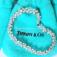 Pulseira Cristais inspiração Tiffany&Co  - Foto 2