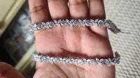 Pulseira Cristais inspiração Tiffany&Co  - Foto 5