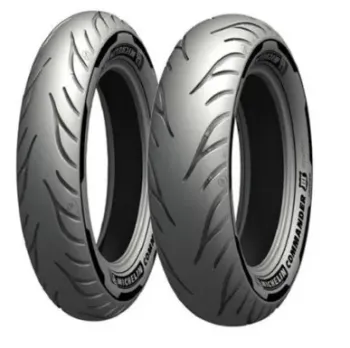 PNEUS MICHELIN COMMANDER 3 FXSTD E NIGHT TRAIN 2006 A 2010 - 90/90-21 (Diant) e 200/55-17 (Tras)