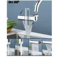 Adaptador Extensor De Torneira 360 Jato Duplo Economiza Água - Foto 3