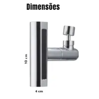 Adaptador Extensor De Torneira 360 Jato Duplo Economiza Água - Foto 5