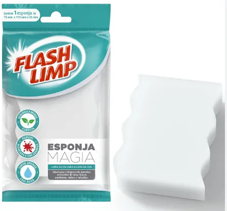 ESPONJA MAGICA TIRA MANCHAS-FLASH LIMP - UNITARIA