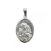 Medalha de prata alta São José - PI1509