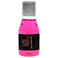 LOVE HOT ÓLEO BEIJÁVEL AROMÁTICO SABORES 35ML - CHILLIES.                                                                         LIBYSEXSHOP - Foto 6