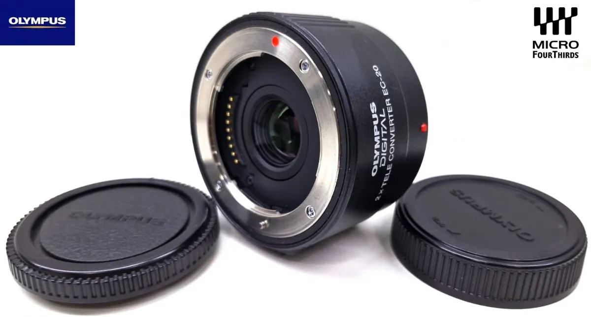 Teleconversor Olympus EC-20 2.0X - Para câmeras Olympus Four Thirds - vendido