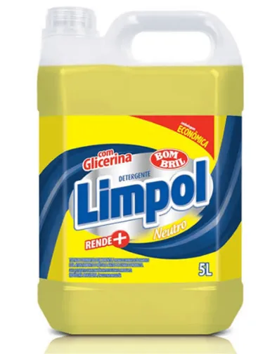 DETERGENTE LIMPOL NEUTRO 5 LTS Imagem