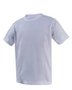 CAMISETA BRANCA INFANTIL POLIESTER Imagem