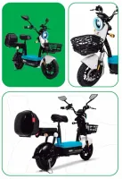 SCOOTER ELETRICA RIO 800W 2026 BIKEMOTO - Foto 4