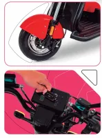 TRICICLO SCOOTER ELETRICA SIDNEI 1000W 2025  - Foto 4