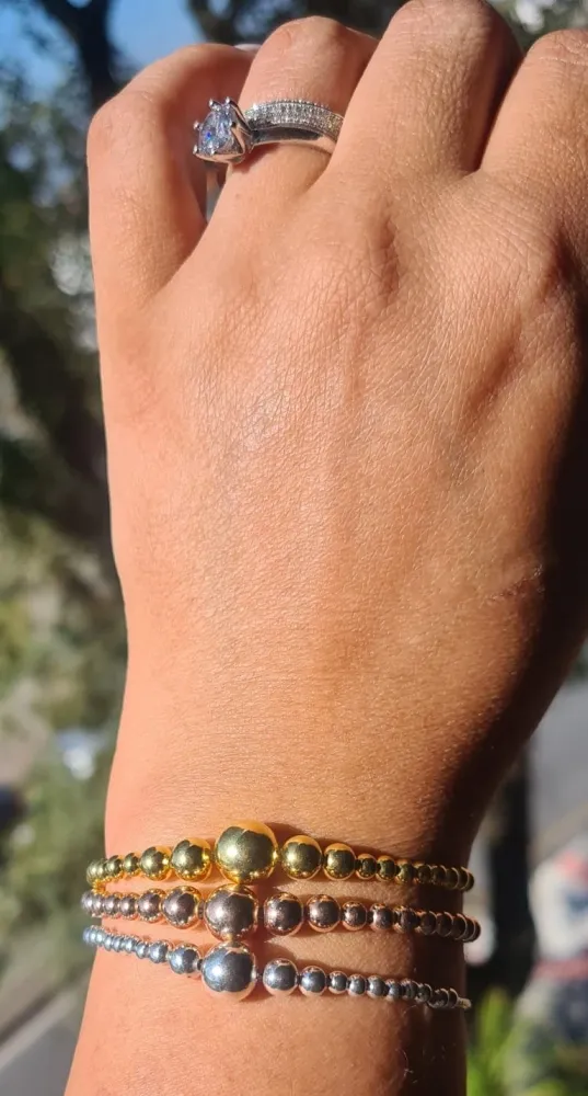 Pulseira de bolinhas ajustável PANDORA  Imagem