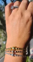 Pulseira de bolinhas ajustável PANDORA 