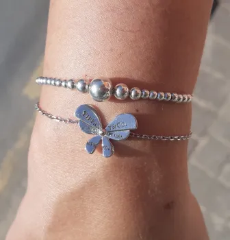Bracelete Tiffany Borboleta. 