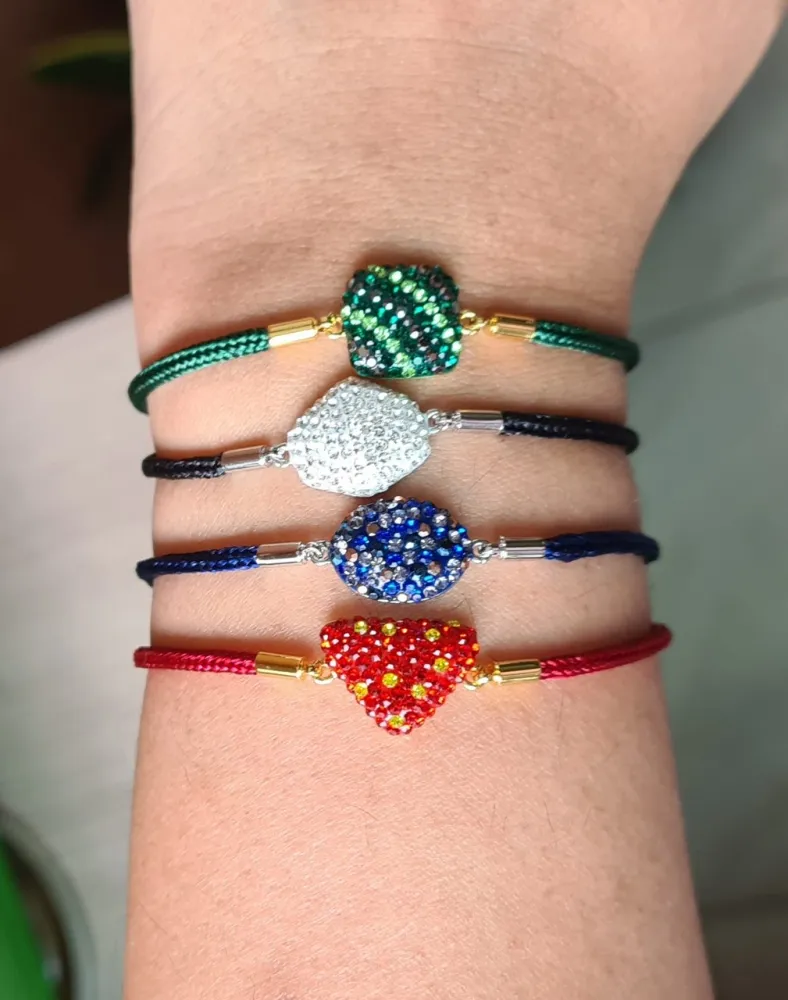 Pulseira the elements Swarovski.  Imagem