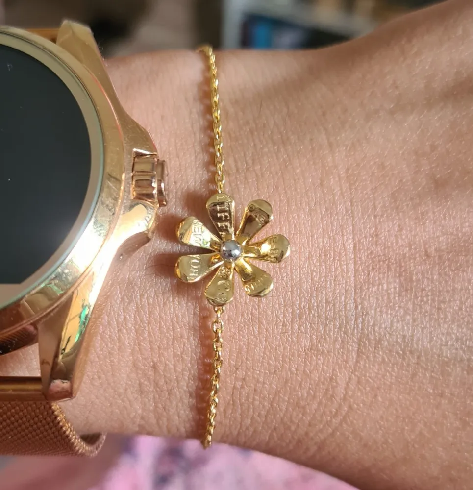Pulseira Flor Tiffany  Imagem