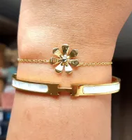 Pulseira Flor Tiffany  - Foto 2