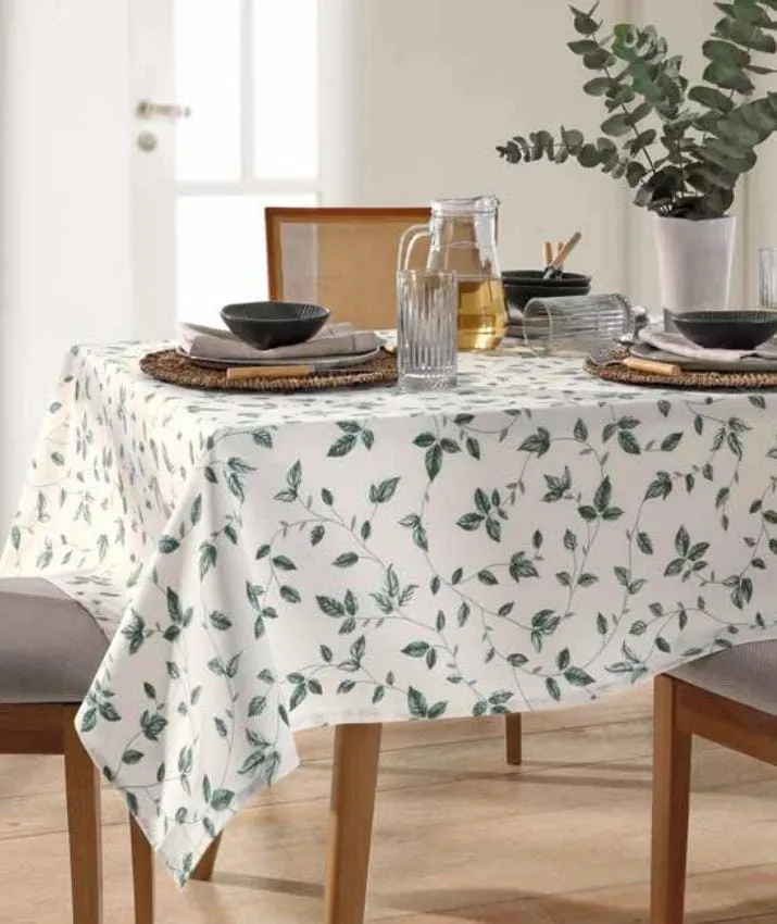 Toalha de Mesa 4 Cadeiras 1,60 m Redonda Flores V