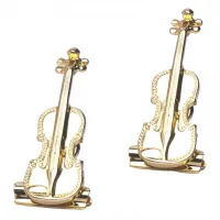 PRENDEDOR DE HINÁRIO / PARTITURA VIOLINO - Foto 3