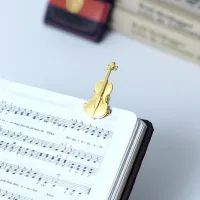 PRENDEDOR DE HINÁRIO / PARTITURA VIOLONCELO - Foto 2