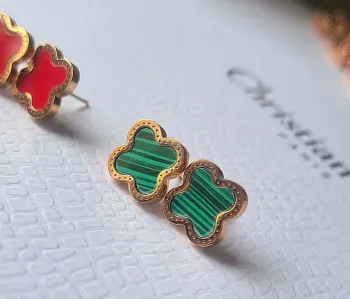 Brinco borda pontinhos VCA  - Foto 2