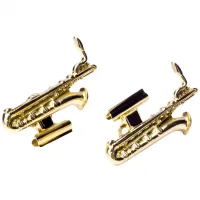 PRENDEDOR DE HINÁRIO / PARTITURA SAX BARÍTONO - Foto 3