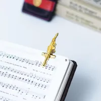 PRENDEDOR DE HINÁRIO / PARTITURA SAX SOPRANO - Foto 2