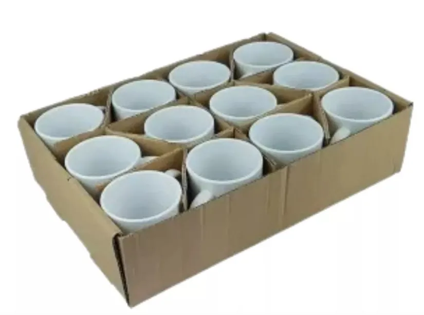 CANECA BRANCA IMPORTADA SUPER PREMIUM AAA - Metalnox - Caixa com 12 Unidades