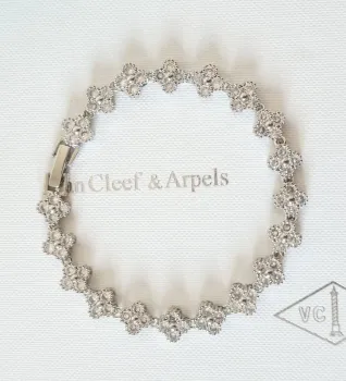 Bracelete VCA brilhantinhos Van Cleef & Arpels  - Foto 2