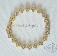 Bracelete VCA brilhantinhos Van Cleef & Arpels  - Foto 3