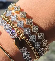 Bracelete VCA brilhantinhos Van Cleef & Arpels  - Foto 5