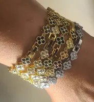 Bracelete VCA brilhantinhos Van Cleef & Arpels  - Foto 7