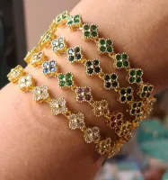 Bracelete VCA brilhantinhos Van Cleef & Arpels  - Foto 8