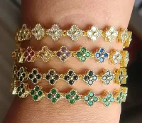 Bracelete VCA brilhantinhos Van Cleef & Arpels  - Foto 10