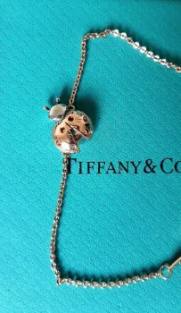 Pulseira Lady Bug Tiffany. 