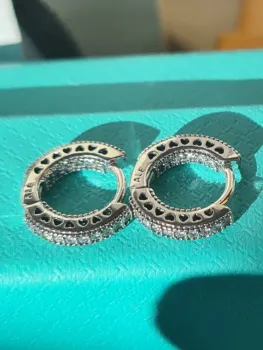 Brinco cravejado Pandora  - Foto 2