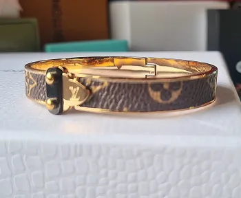 Bracelete Louis Vuitton fivela  monograma  - Foto 2