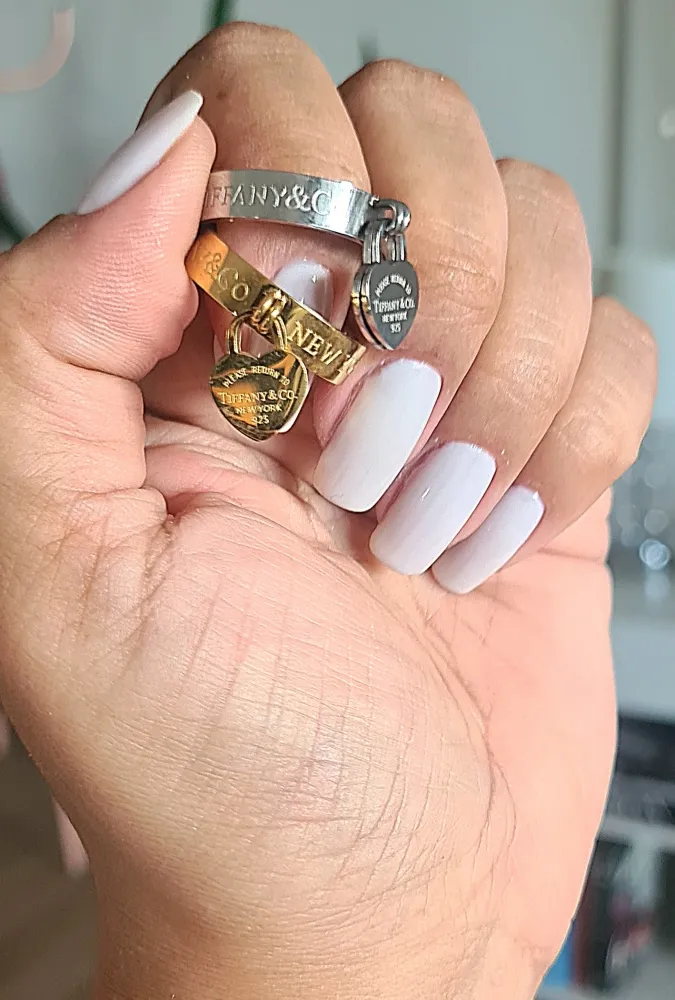 Anel New York pingente corações Tiffany&Co  Imagem