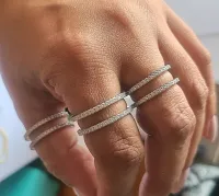 Anel duplo Tiffany&Co  - Foto 5