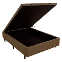  base baú casal Carioca Bioflex 1,38 Vazada 30 cm + 12 cm pés  Oferta ! - Foto 10